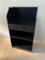 Balcão Caixa Preto 60cm 100%mdf (atendimento, Loja, Valet)