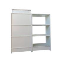 Balcão Caixa + Vitrine Expositor Atendimento Lojas E Comércios 100% Mdf Branco - Suprema Móveis