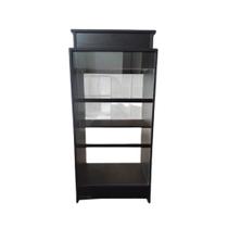 Balcão Caixa Vitrine Lojas E Comércios 100% Mdf Preto Desmontado - Suprema Móveis Balcão Caixa Vitrine Lojas E Comércios 100% Mdf Preto Desmontado - Suprema Móveis