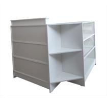 Balcão Caixa + Vitrine Lojas E Comércios Em Geral 100% Mdf Branco - Suprema Móveis Balcão Caixa + Vitrine Lojas E Comércios Em Geral 100% Mdf Branco - Suprema Móveis