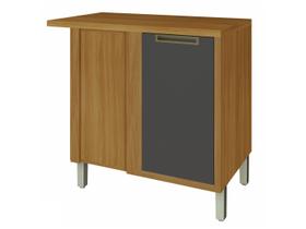 Balcão Canto 1 Porta Imperatriz 93x52cm Mdf - Nesher Balcão Canto 1 Porta Imperatriz 93x52cm Mdf - Nesher