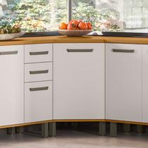 Balcão Canto com Tampo 1 Porta Criare