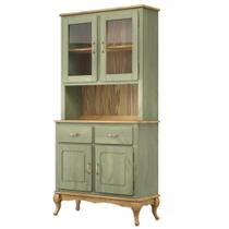 Balcão com Arca Oratório em Madeira Maciça 2 Mais 2 Portas Verde Oliva Balcão com Arca Oratório em Madeira Maciça 2 Mais 2 Portas Verde Oliva