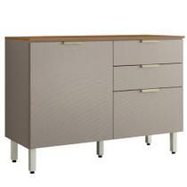 Balcao Com Tampo 2P 2G 120 cm Alba Demobile