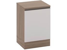Balcão com Tampo 58 cm 1 Porta Etna Poliman Móveis