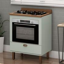 Balcão com Tampo e Espaço para Forno 100% Mdf