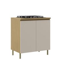 Balcão Com Tampo Móveis Sul 5554 Florença 2 Portas 80cm