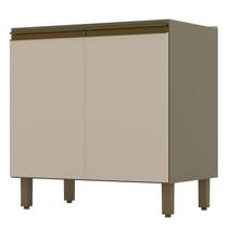 Balcão Connect 2 Portas 80 cm Duna Cristal - Henn Balcão Connect 2 Portas 80 cm Duna Cristal - Henn