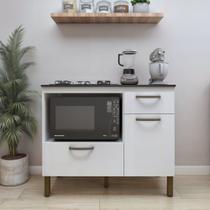 Balcão Cooktop 2 Portas 1 Gaveta Teresina