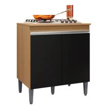 Balcão Cooktop 2 Portas 5 Bocas Andreia Com Tampo AJL Móveis