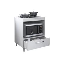 Balcão cooktop 4 bocas nicho 51x36cm com Espaço Para Forno Parana Móveis Balcão cooktop 4 bocas nicho 51x36cm com Espaço Para Forno Parana Móveis