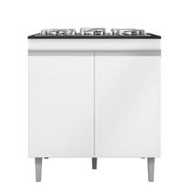 Balcão Cooktop Andréia Branco - AJL Balcão Cooktop Andréia Branco - AJL