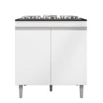 Balcão Cooktop Andréia Branco - Ajl Balcão Cooktop Andréia Branco - Ajl