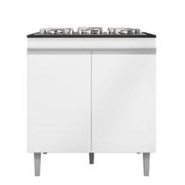 Balcão Cooktop Andréia Branco - Ajl Balcão Cooktop Andréia Branco - Ajl