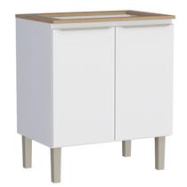 Balcão Cooktop de Cozinha Montado em Aço 4 Bocas Branco Flora Cozimax