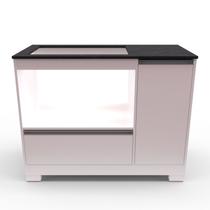 Balcão Cooktop NT 3050 Branco com Granito - Notável Balcão Cooktop NT 3050 Branco com Granito - Notável