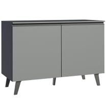 Balcão Cozinha 120 cm 2 Portas Com Pés Nice Madesa