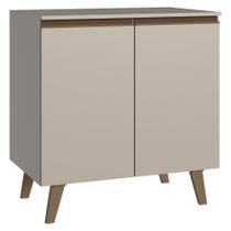 Balcão Cozinha 80 cm 2 Portas Com Pés Nice Madesa