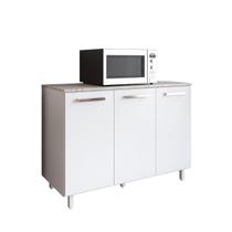 Balcão Cozinha Gabinete Buffet Multiuso Compacta Resistente Versátil Moderna Casa Organizador Utensílios Prático Decoração