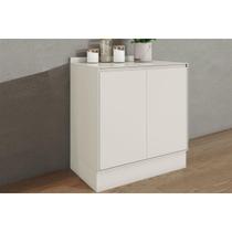 Balcão Cozinha Henn Fineze 2 Portas c/Tampo 80cm Areia