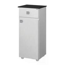 Balcao Cozinha Multi Karol Branco Onix Branco Onix