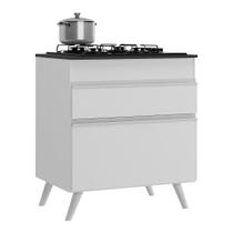 Balcão Cozinha para Cooktop 70cm 1 Porta 1 Gaveta Veneza Multimóveis V3706