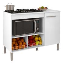 Balcão Cozinha para Cooktop e Microondas Multimóveis CR20115