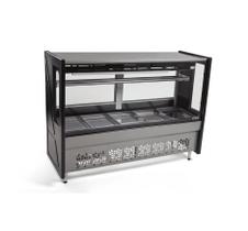 Balcão de Açougue 1,75M Polar Preto Standard Platinum PECS 127v Balcão de Açougue 1,75M Polar Preto Standard Platinum PECS 127v