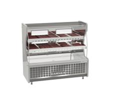 Balcão de Açougue Avícola Inox Vidro Curvo 2M Polofrio 1205 220v