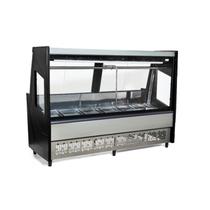 Balcão de Açougue Luxo 2M Polar Preto PECR 200 127v