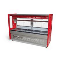 Balcão De Açougue Standard PECS-175 Vermelho Polar 220V