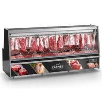 Balcao De Açougue Turino Standard Gats-300 Pr Tendal Duplo Sem Deposito 220V - Gelopar Balcao De Açougue Turino Standard Gats-300 Pr Tendal Duplo Sem Deposito 220V - Gelopar