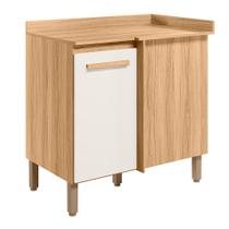 Balcão de Canto 1 Porta (Com Tampo) 88cm Intenza - SSX Multicoisas Balcão de Canto 1 Porta (Com Tampo) 88cm Intenza - SSX Multicoisas