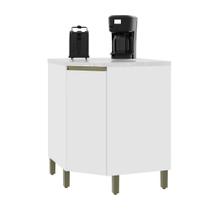 Balcão de Canto Oblíquo1 Porta com Tampo Star Indekes Balcão de Canto Oblíquo1 Porta com Tampo Star Indekes