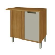 Balcão de Canto para Cozinha 1 Porta Imperatriz