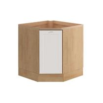 Balcão de Canto para Cozinha Cd-1015 Denver Riviera / Branco