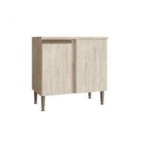 Balcão de Canto Reto Greta 1 Porta MDF 1 Prateleira - IRM