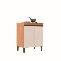 Balcão de Cooktop 80cm Freijó Off White - Cecília