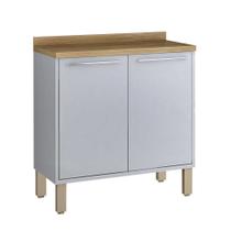 Balcão de Cozinha 0,80 Com 2 Portas Paris Sallêto