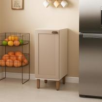 Balcão de Cozinha 1 Porta 40 cm Iluminata Brco/Fendi S/Tampo Balcão de Cozinha 1 Porta 40 cm Iluminata Brco/Fendi S/Tampo