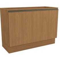 Balcão de Cozinha 1200mm 2 Portas de Madeira