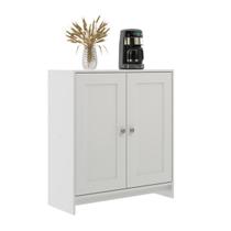 Balcão De Cozinha 2 Portas BM08 Branco Brilho Decibal Balcão De Cozinha 2 Portas BM08 Branco Brilho Decibal