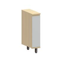 Balcão de Cozinha 20cm 1 Porta Aura Luciane Móveis