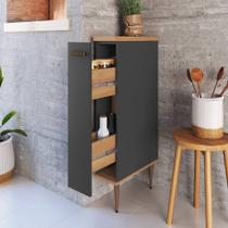 Balcão de Cozinha 20cm para condimentos com Tampo Linha IS1504 Linha Isabelle Delmarco