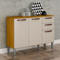 Balcão de Cozinha 3 Portas 2 Gavetas Maísa Balcão de Cozinha 3 Portas 2 Gavetas Maísa