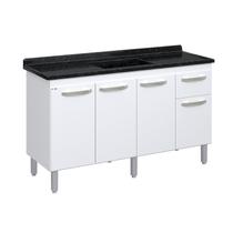 Balcão de Cozinha 3 Portas e 1 Gaveta 143 cm