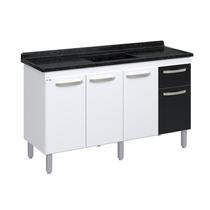Balcão de Cozinha 3 Portas e 1 Gaveta 143cm