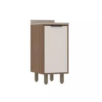 Balcão de Cozinha 40cm 1 Porta com Tampo Aspen Luciane Móveis