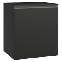 Balcão de Cozinha 60 cm 1 Porta Suspenso Preto Nice Madesa
