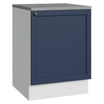 Balcão de Cozinha 60 cm 1 Porta Vik Madesa